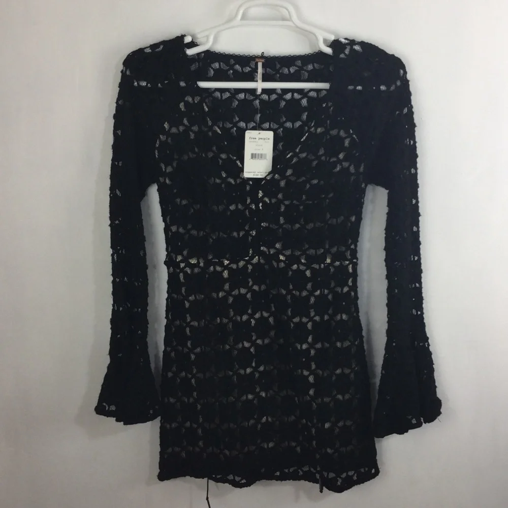 Free People soft crochet